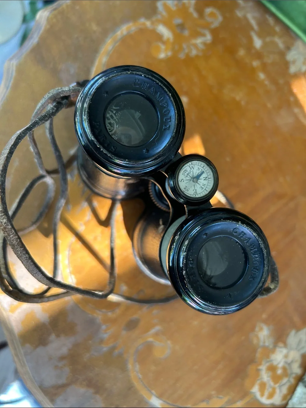 Antique WWI-era Black Binoculars